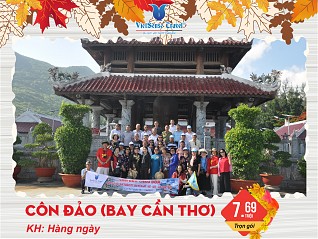 tour con dao bay can tho