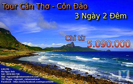 Hành trình Côn Đảo từ Cần Thơ 3 Ngày 2 Đêm