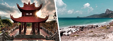 Trại tù Phú Sơn, Phú Hải - Nghĩa trang Hàng Dương - Miếu bà Phi Yến - Miếu Cậu - Bãi Đầm Trầu Dịp 30/4/2025 (VCD31)