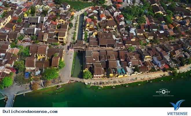 Hội An tuyệt đẹp từ góc chụp flycam Hội An tuyệt đẹp từ góc chụp flycam