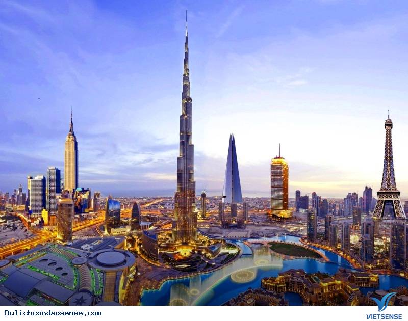 Tòa nhà cao nhất thế giới - burj khalifa dubai